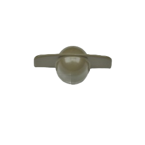 Stone-colored window operator T-handle for casement or awning windows in Doors & Windows and Window Accessories collections