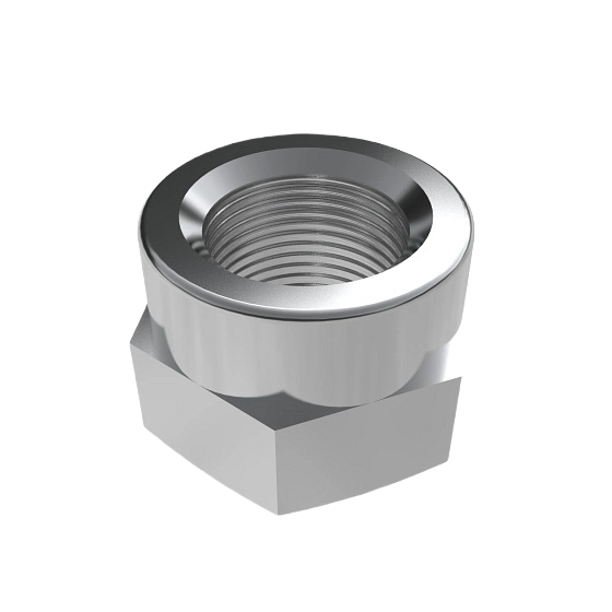John Deere 14M7264 M4 Hexagonal Lock Nut, 5-Pack