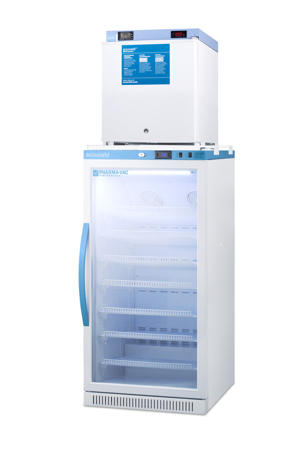 24" Wide All-Refrigerator/All-Freezer Combination