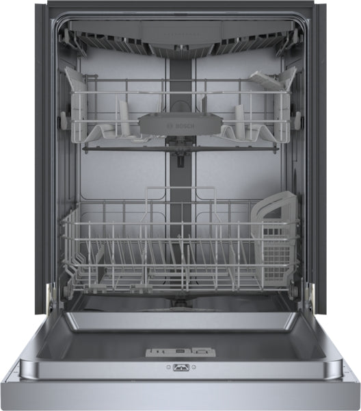 Open stainless steel Bosch dishwasher interior with adjustable racks in Dishwashers and Kitchen & Kitchenware collections