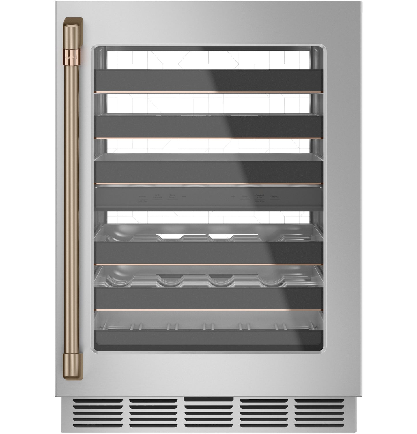 CAFÉ™ 46-Bottle Dual Zone Wine Cooler