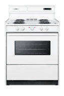 30" Wide Electric Coil Top Range
