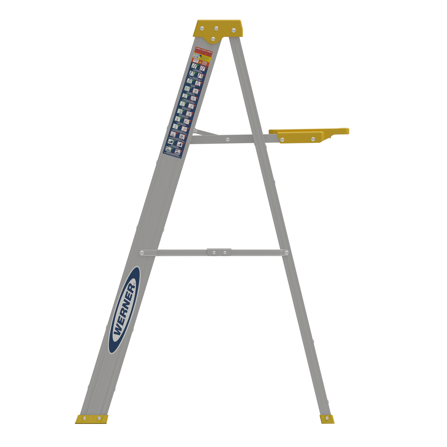Werner 4 ft. Aluminum Step Ladder