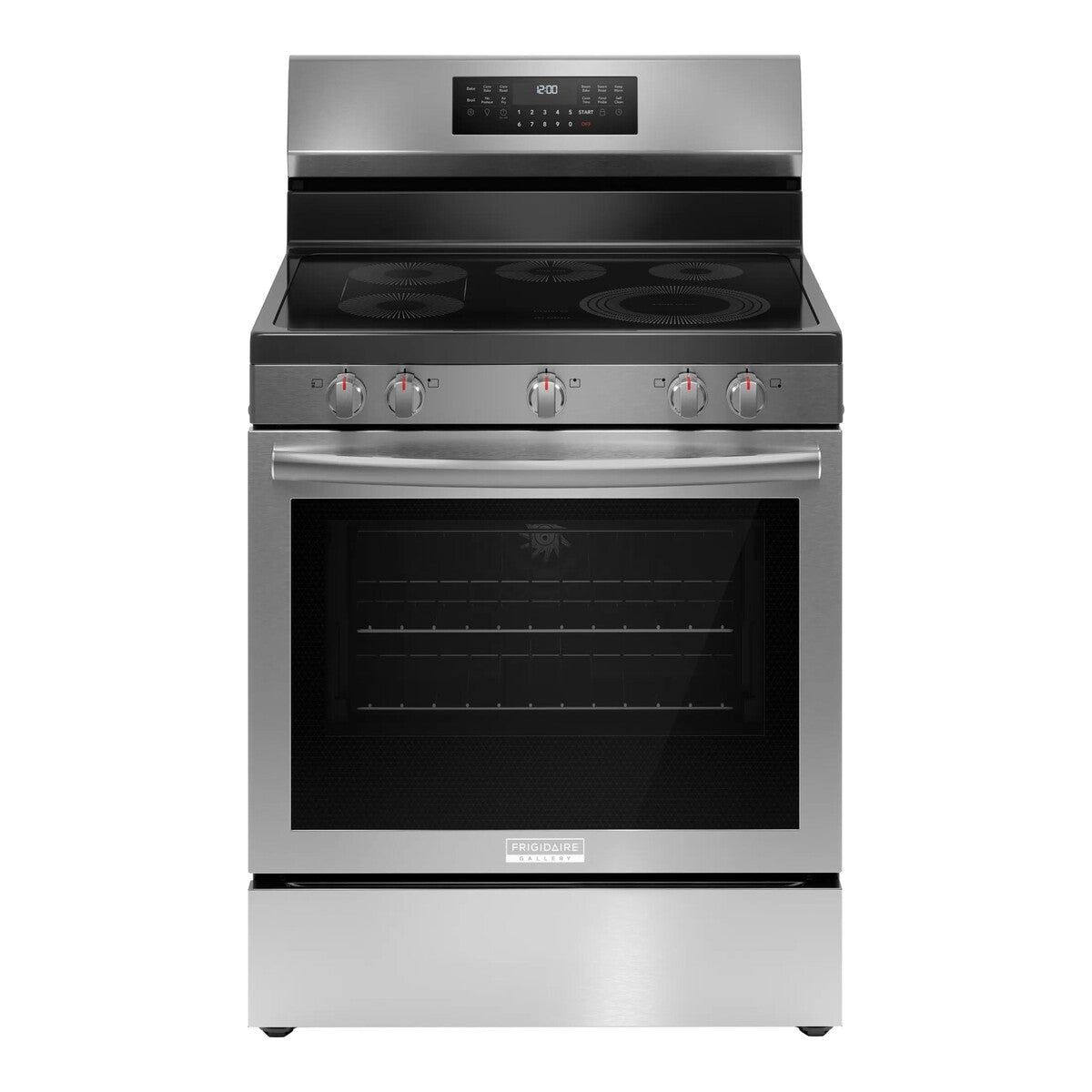 30" Rear Control Electric Range with Total Convection