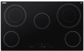 36" Wide 208-240V 5-Burner Radiant Cooktop