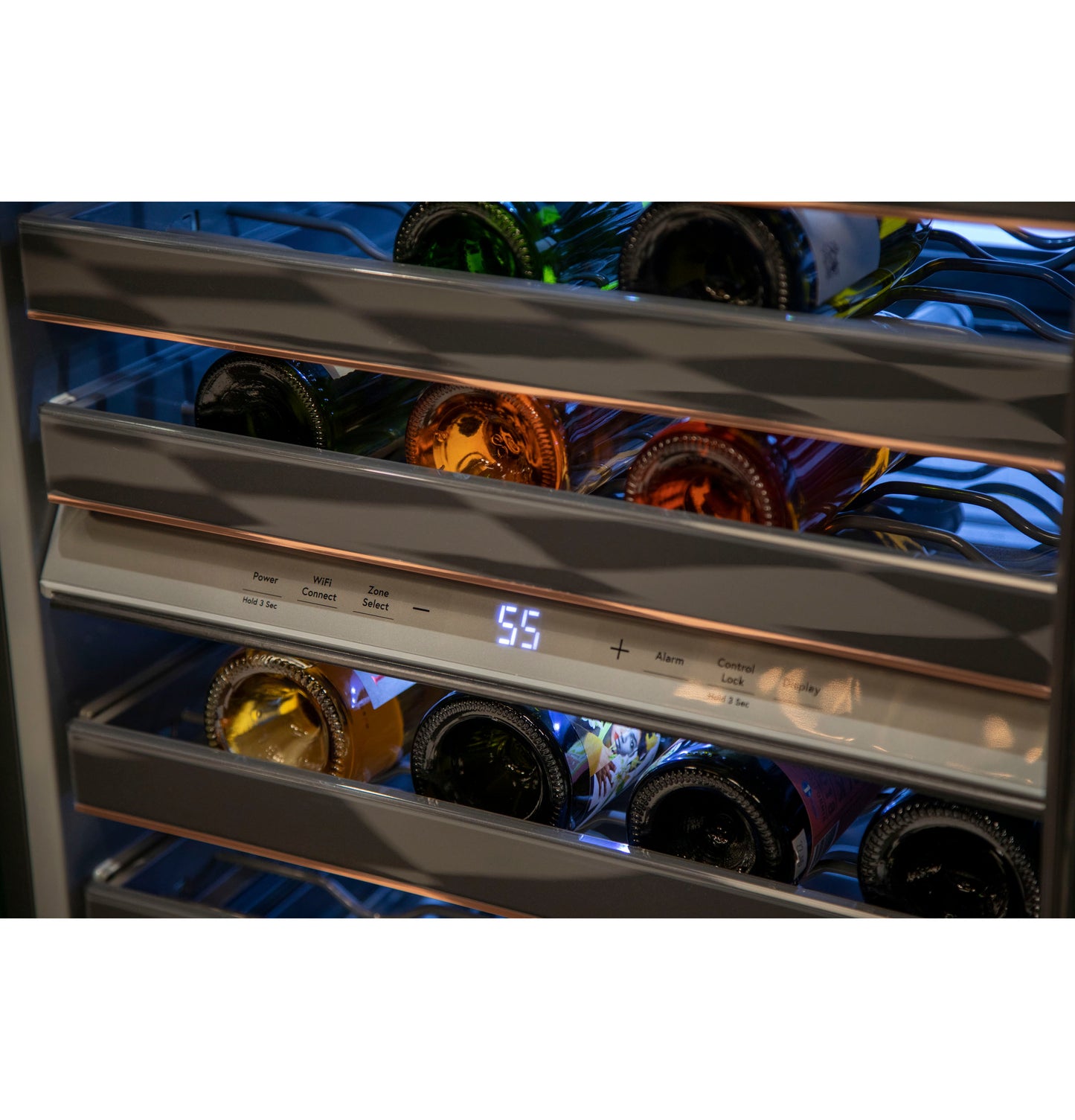 CAFÉ™ 46-Bottle Dual Zone Wine Cooler