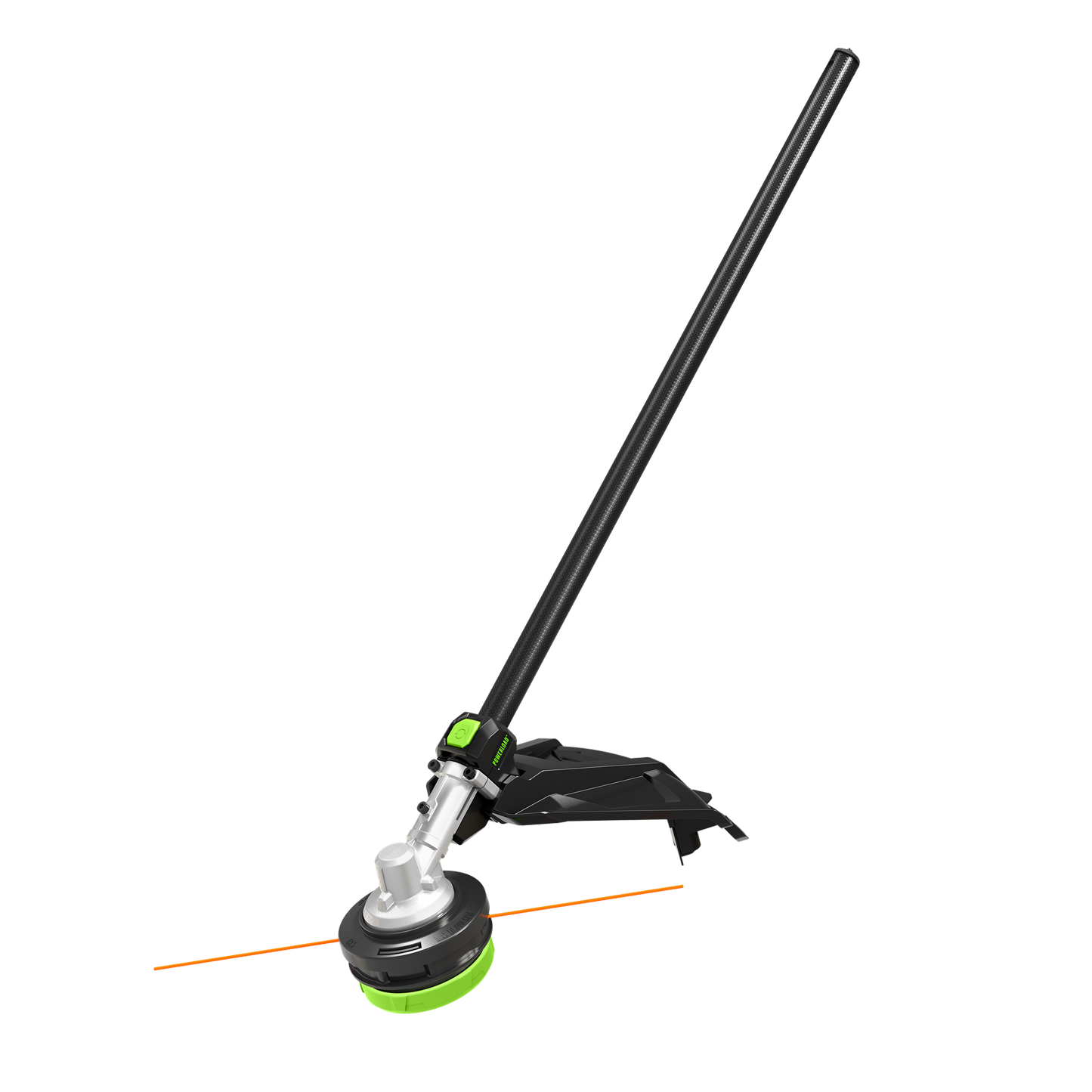 Lightweight carbon fiber string trimmer attachment with POWERLOAD for efficient yard trimming in power tool accessories collections