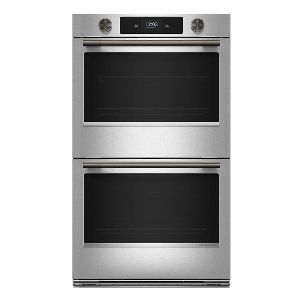 30-inch Smart Electric Double Wall Oven with Intelligent Cooking Camera - PrintShield™ Finish