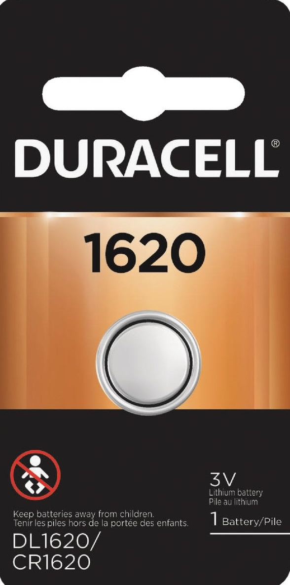 Single 3V lithium coin cell battery in packaging with brand and size details for home improvement use