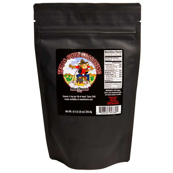Meat Church Texas Chili Seasoning, 8 oz.