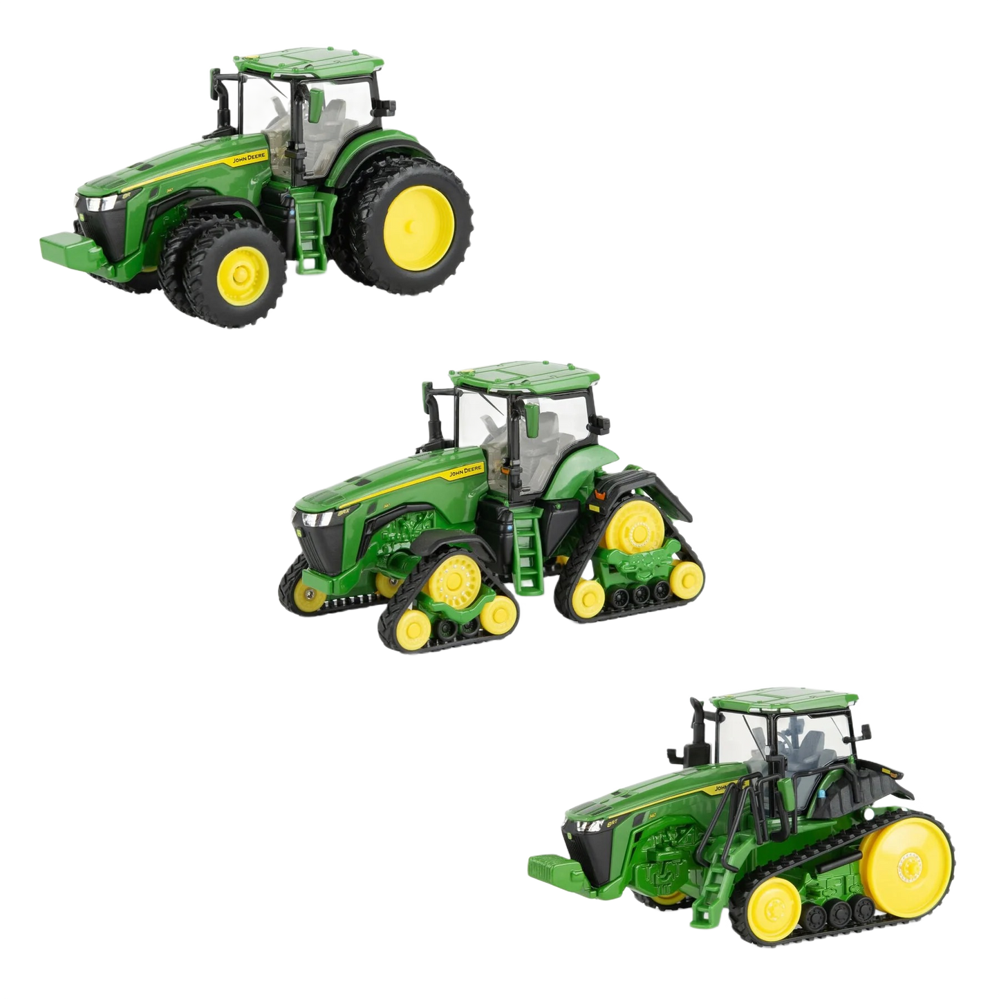 Green John Deere 1/64 scale tractor toys in Prestige Collection for Vehicles & Remote Controlled Toys and Toys & Games categories