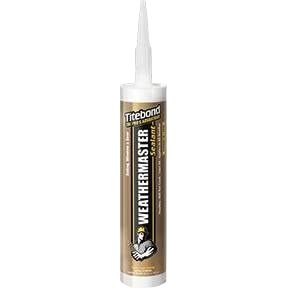 Tube of WeatherMaster red polymer sealant for exterior home improvement in Paint & Supplies under $50 collections