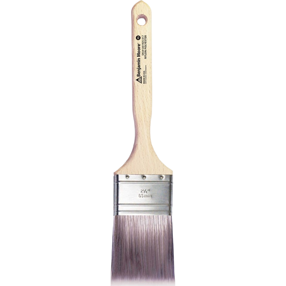 2.5-inch firm flat paint brush with nylon/polyester bristles and wooden handle in paint brushes under $50 collection