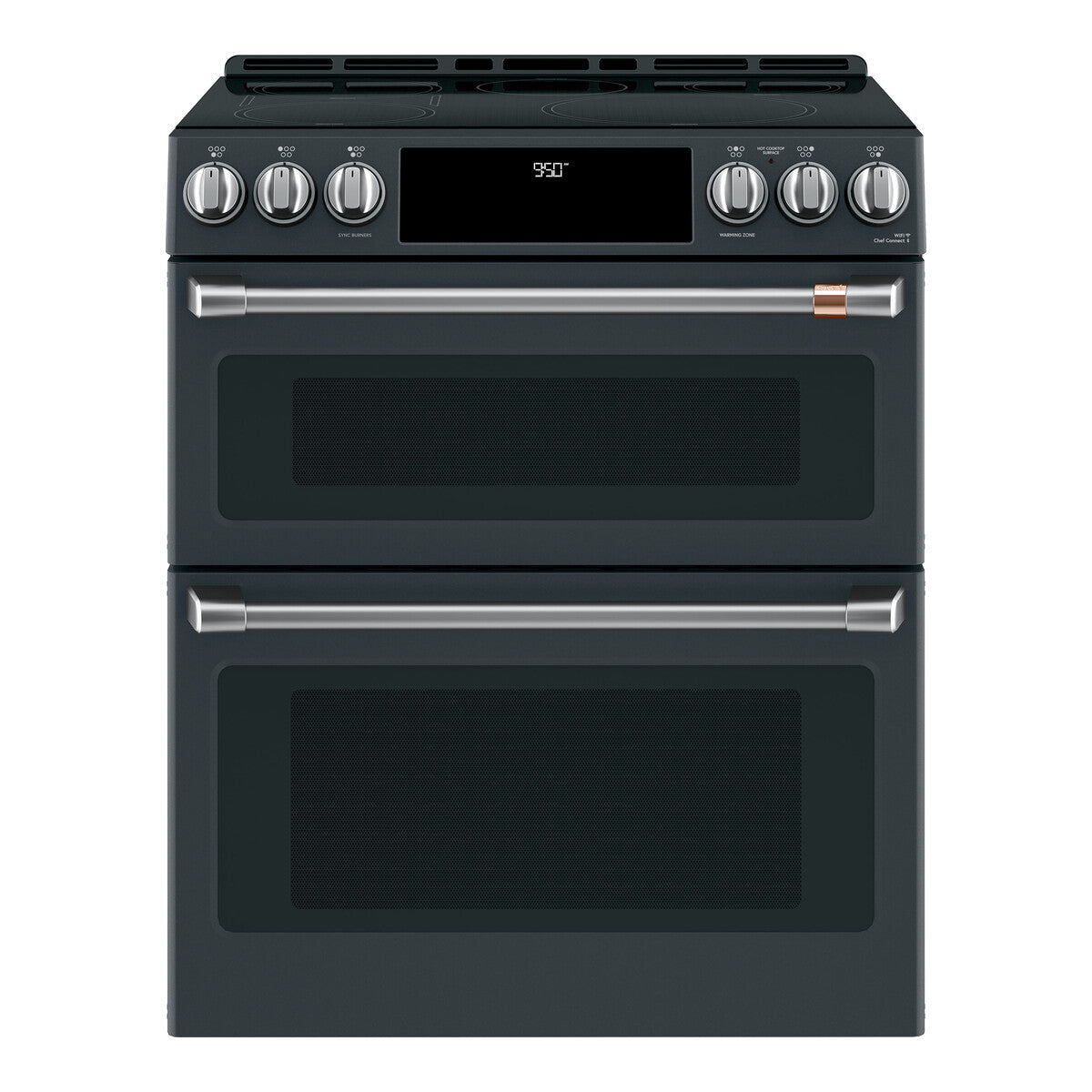 CAFÉ™ 30" Smart Slide-In, Front-Control, Induction and Convection Double-Oven Range