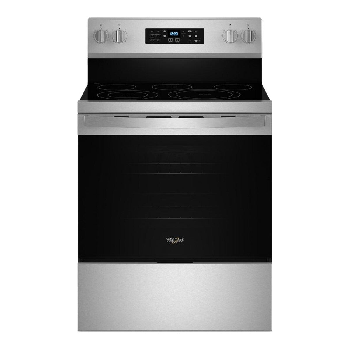 30-inch Energy Star Electric Range with Air Cooking Technology, No Preheat Air Fry and Air Baking and Self Clean