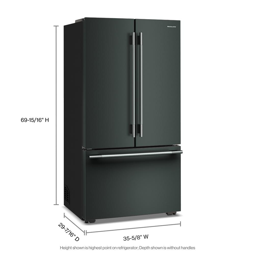 Counter-Depth French Door Refrigerator with Internal Water Dispenser