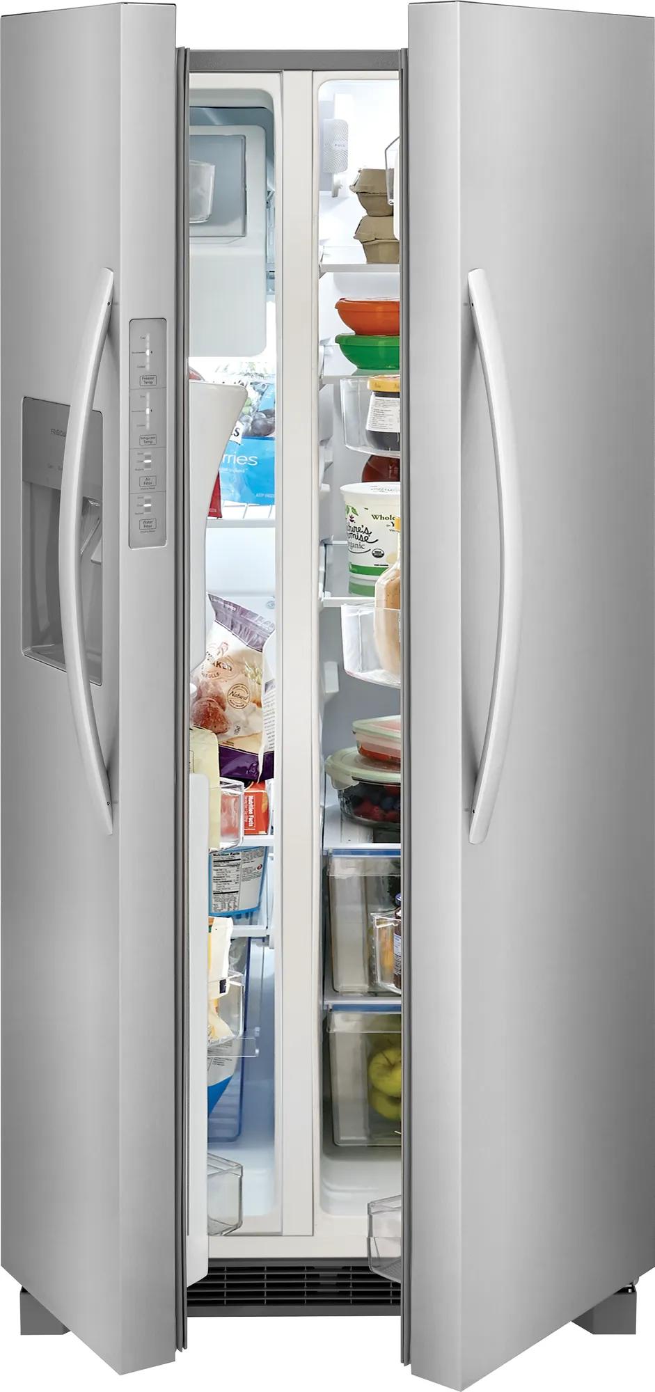22 Cu. Ft. 33" Standard Depth Side by Side Refrigerator