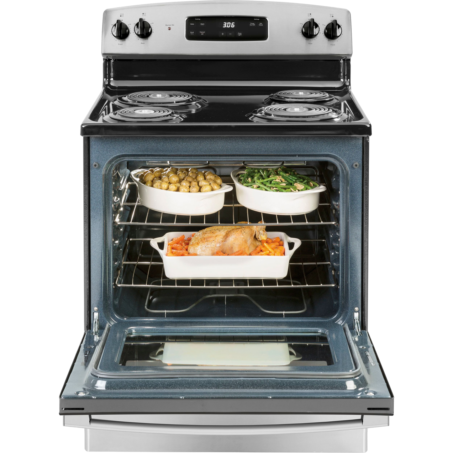 GE® ENERGY STAR® 30" Free-Standing Electric Range