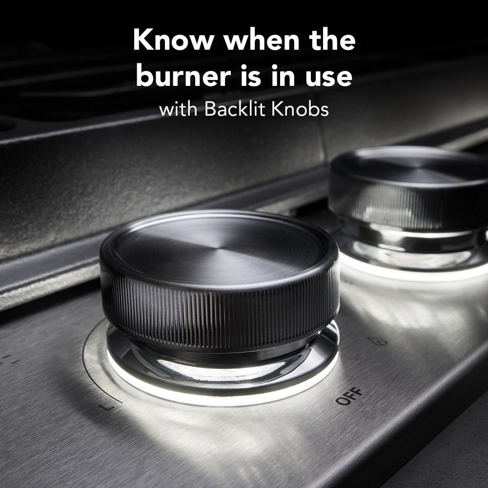 KitchenAid® 30 in. Gas Cooktop with 5 Burners and Integrated Wok Grate