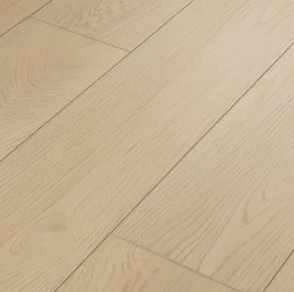 Neutral khaki vinyl wood planks showing subtle grain texture in flooring and home improvement collection