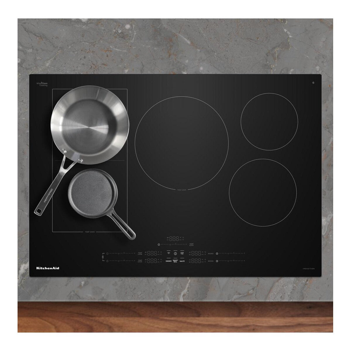 30" Temp Cook™ Induction Cooktop with 5 Cooking Zones