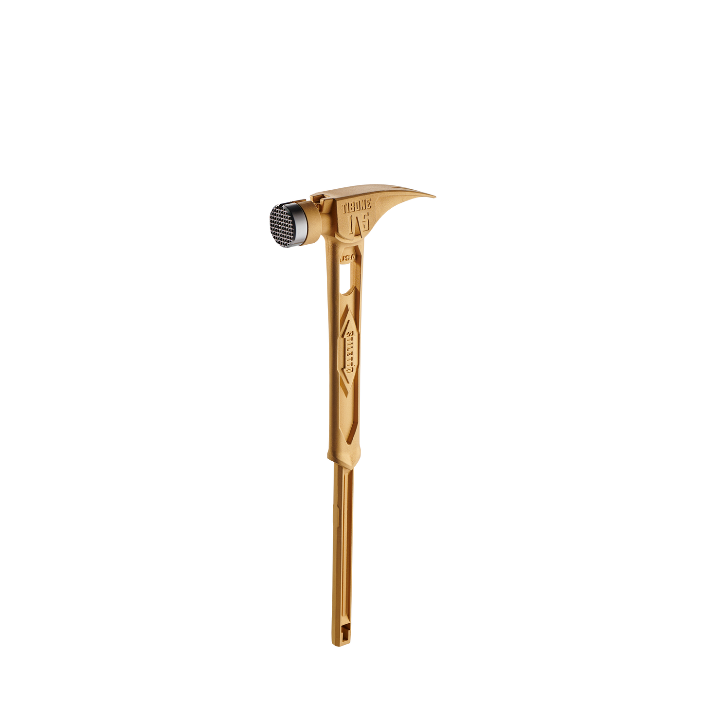 Stiletto 15oz TIBONE™ Milled/Curved Titanium - Limited Edition Gold