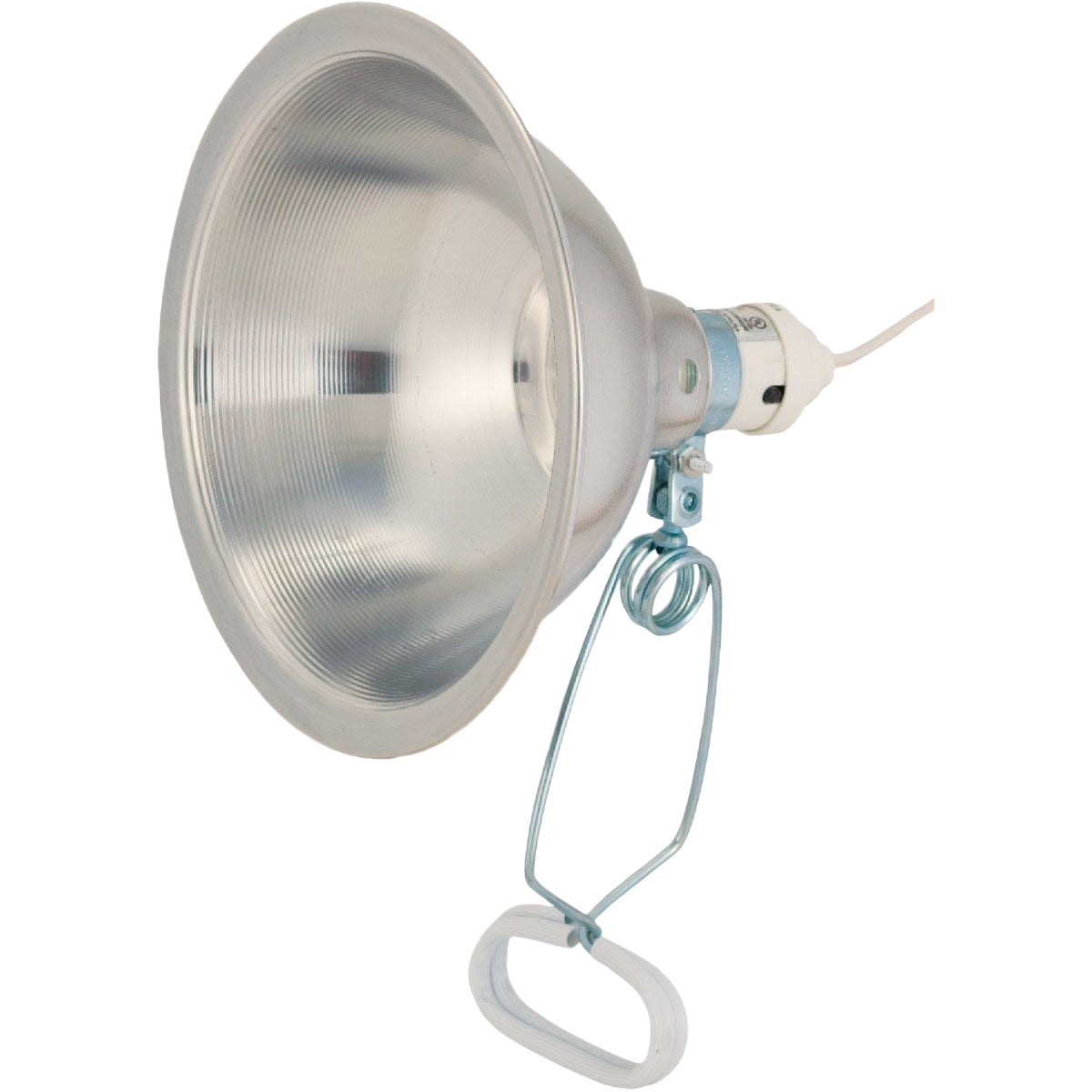Aluminum shade clamp lamp with vinyl grips and push-through switch for lighting and home improvement under $50 collection