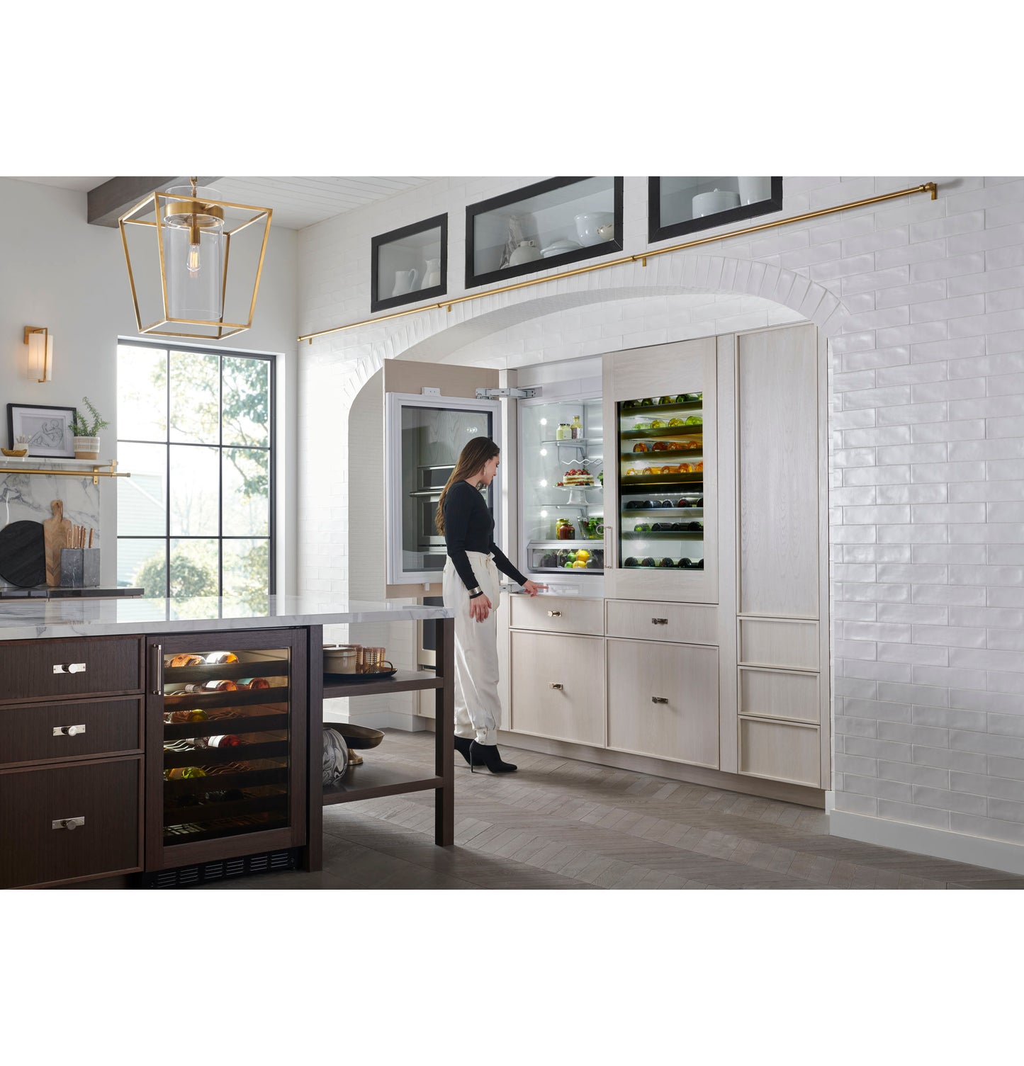 Monogram 30" Integrated Panel-Ready Refrigerator (for Single or Dual Installation)