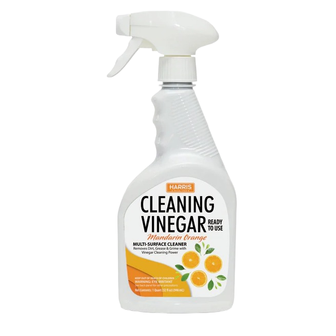 Mandarin orange scented cleaning vinegar spray for multi-surface use in cleaning and home improvement tools collections
