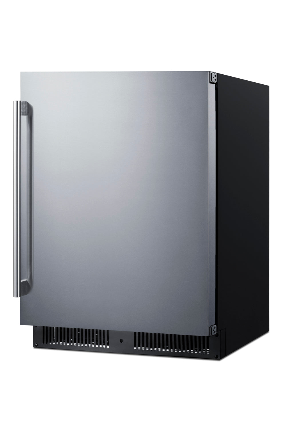 Compact stainless steel built-in all-freezer with ADA compliant design for modern kitchens and appliance collections