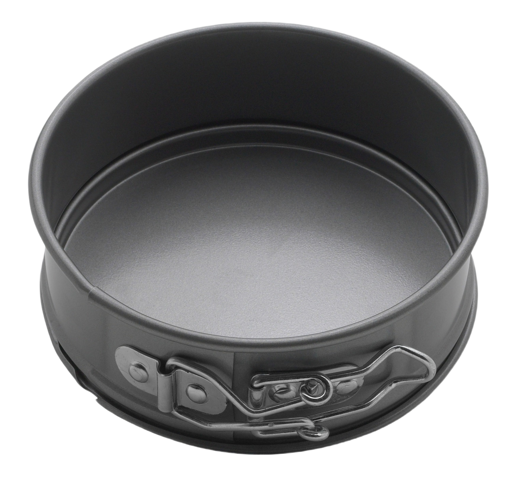 Nonstick mini springform pan with latch closure for baking small cakes and cheesecakes in kitchenware and bakeware collections