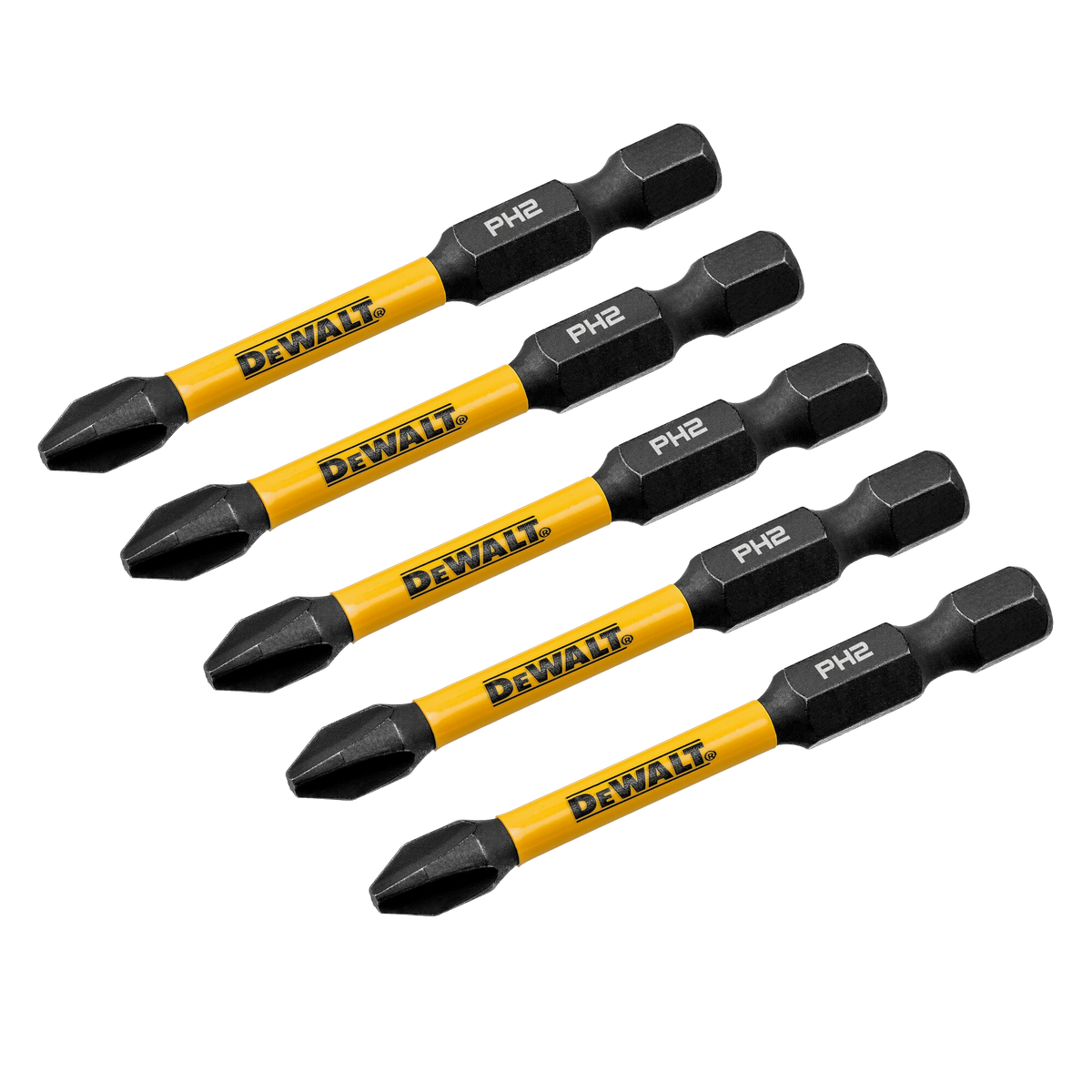 DEWALT ELITE SERIES™ 2-1/4" Bits For PH2, 5-Pack
