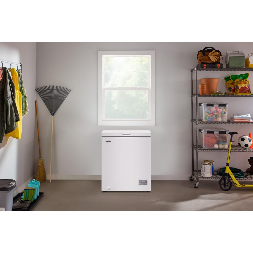 Whirlpool® 5 cu. ft. Chest Freezer with 1 Storage Basket