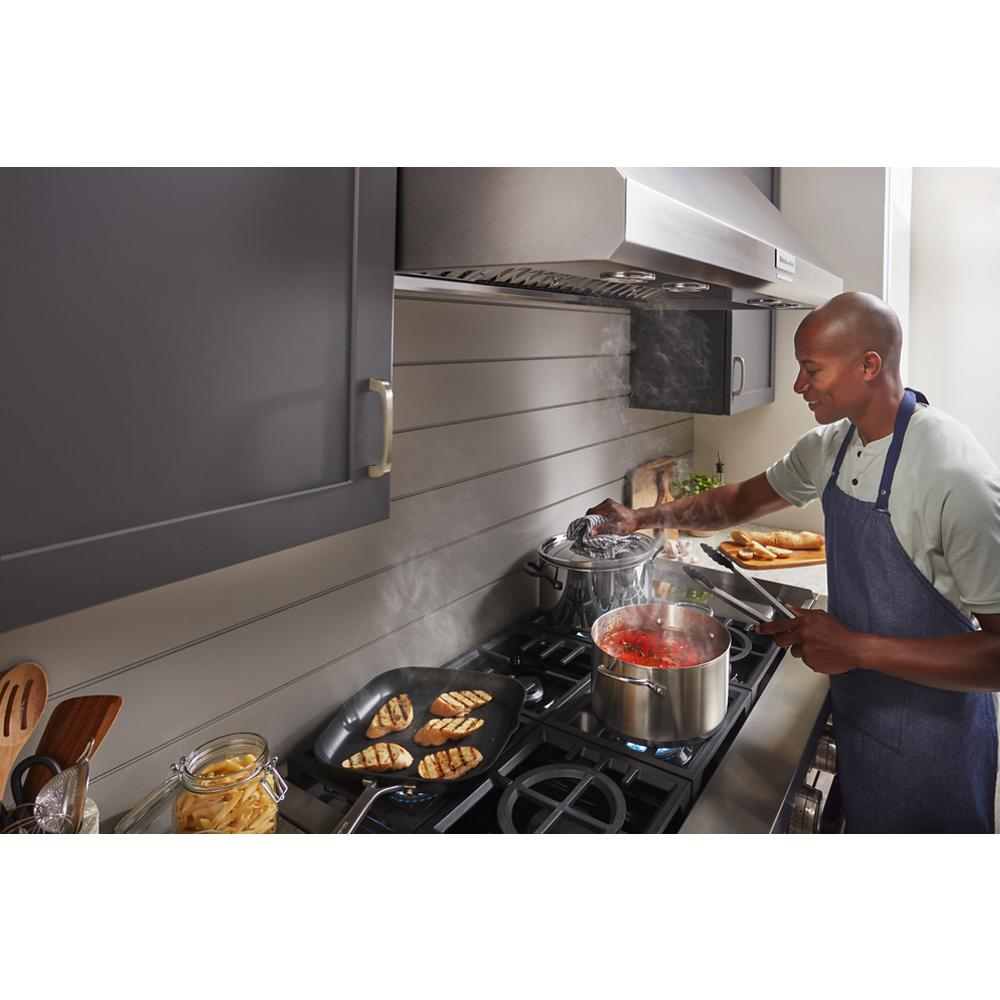 48'' 585 or 1170 CFM Motor Class Commercial-Style Wall-Mount Canopy Range Hood