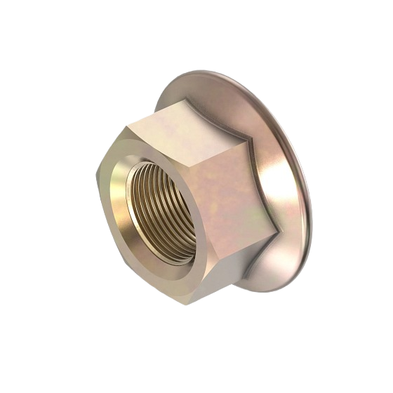 John Deere 14M7291 M16 Hexagonal Flange Nut, 5-Pack