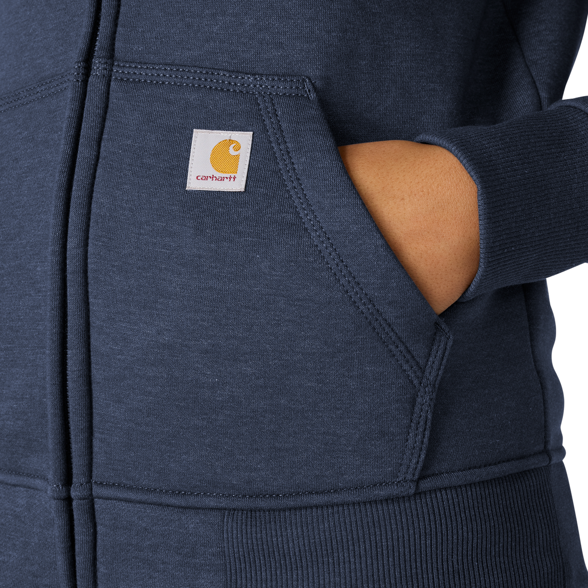 Carhartt Women's Relaxed Fit Midweight Full Zip Sweatshirt