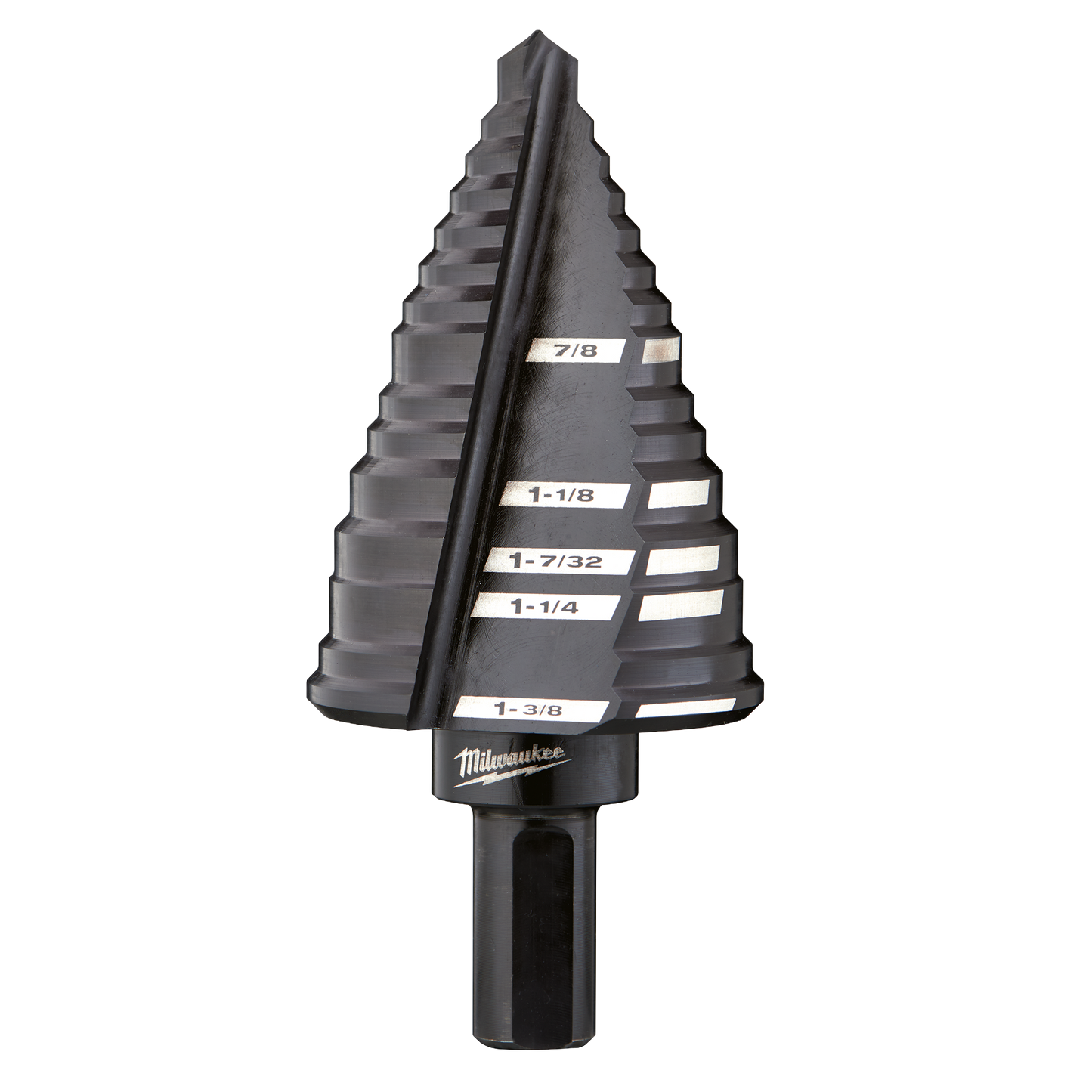 Milwaukee #12 Step Drill Bit, 7/8" - 1-3/8"