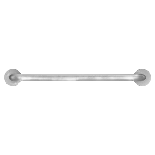 24-inch stainless steel grab bar with concealed screws for bathroom safety and accessibility in home improvement collections