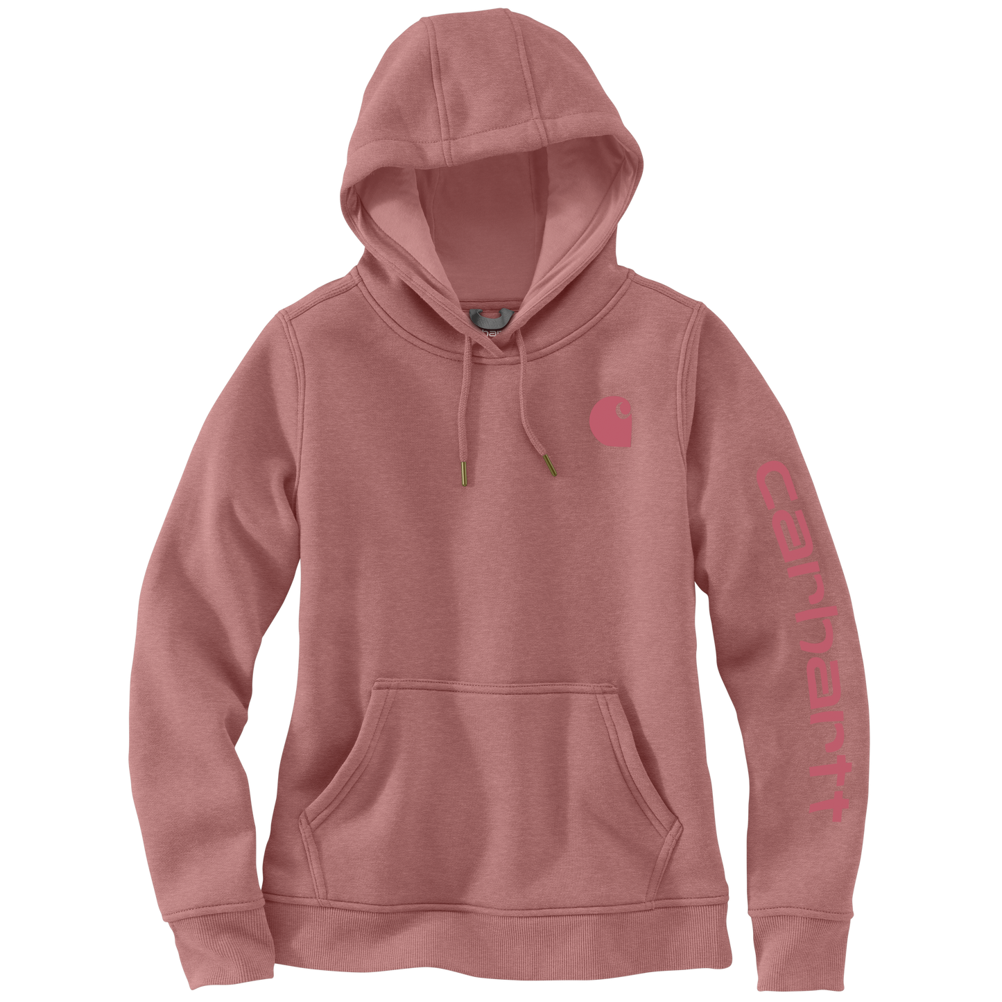 Carhartt Women's Relaxed Fit Midweight Logo/Sleeve Graphic Hoodie