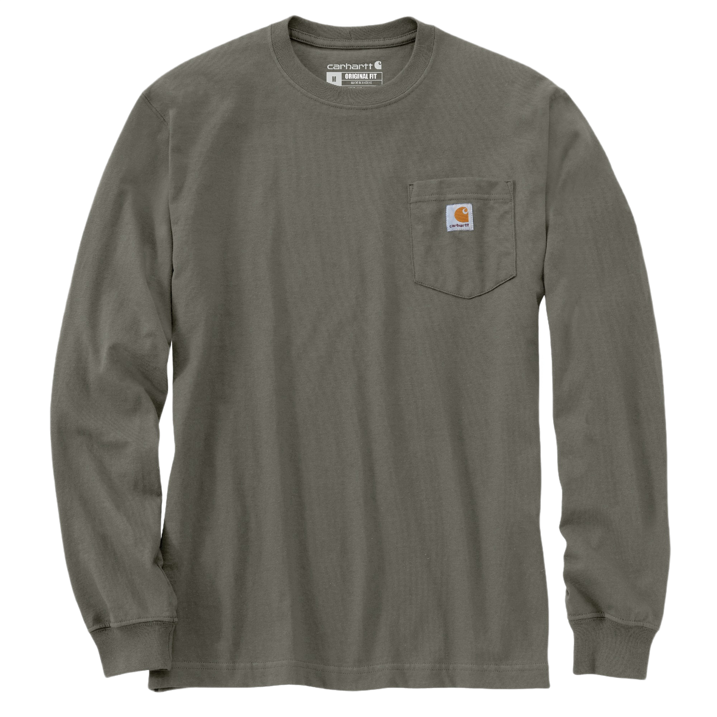 Carhartt Men's Loose Fit Heavyweight Long-Sleeve Pocket T-Shirt