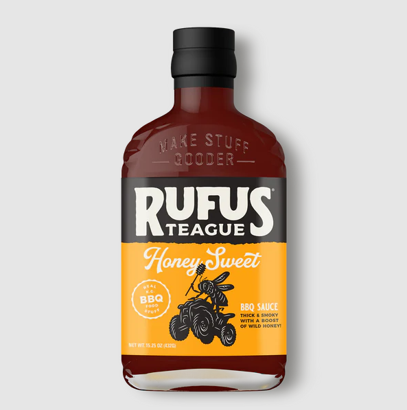 Rufus Teague Honey Sweet BBQ Sauce, 15.25 oz.