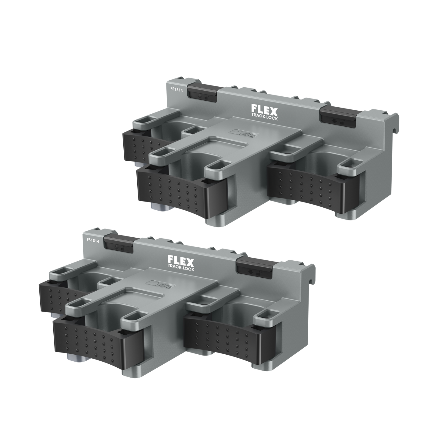 FLEX TRACK LOCK™ Triple Clamp Tool Mount, 2 Pack