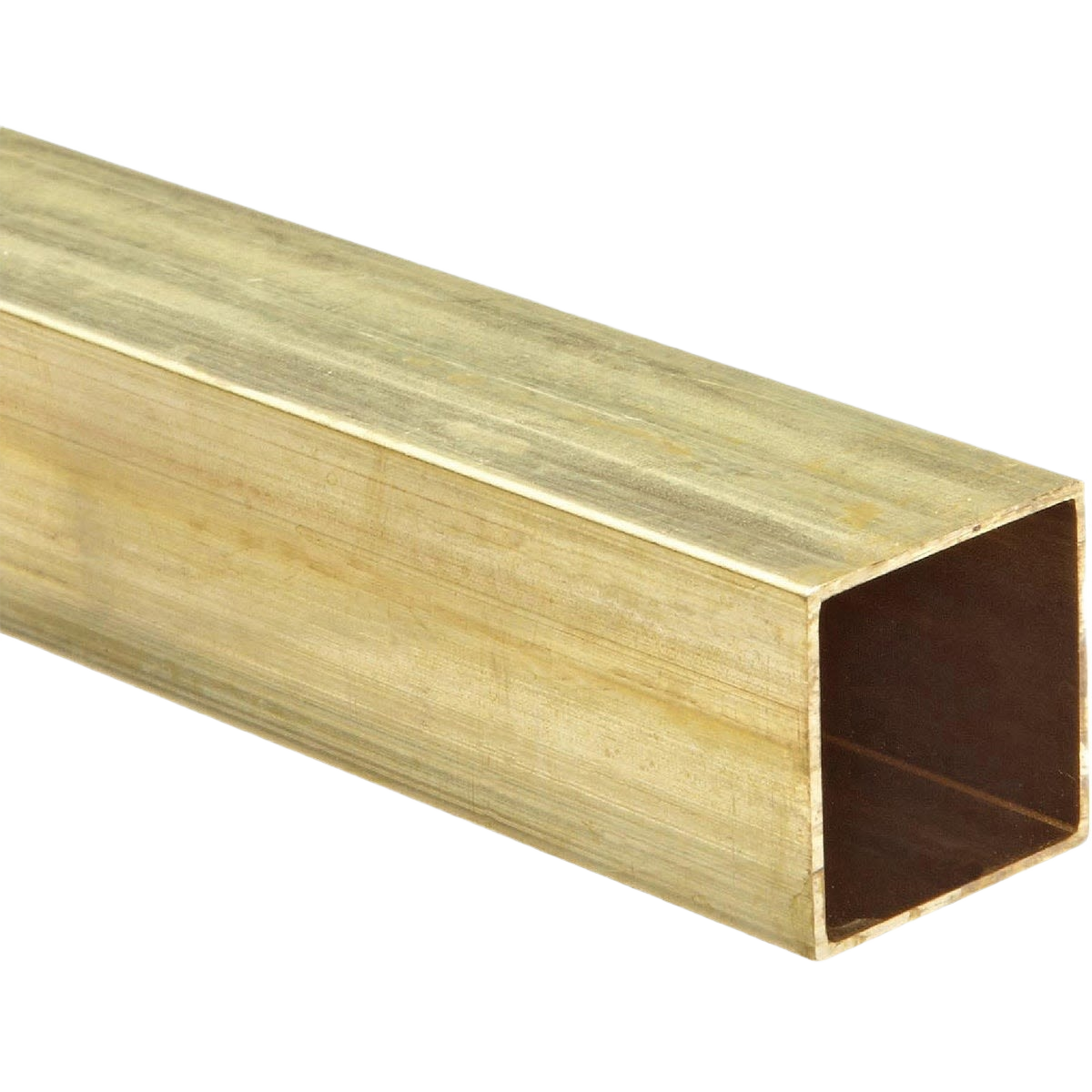 Brass square tube measuring 3/16 inch by 12 inch for versatile uses in hardware and home improvement projects under $50