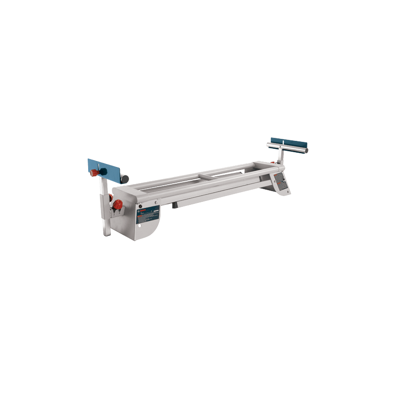 Adjustable folding-leg saw stand compatible with Bosch miter saws in tool accessories and power tool collections