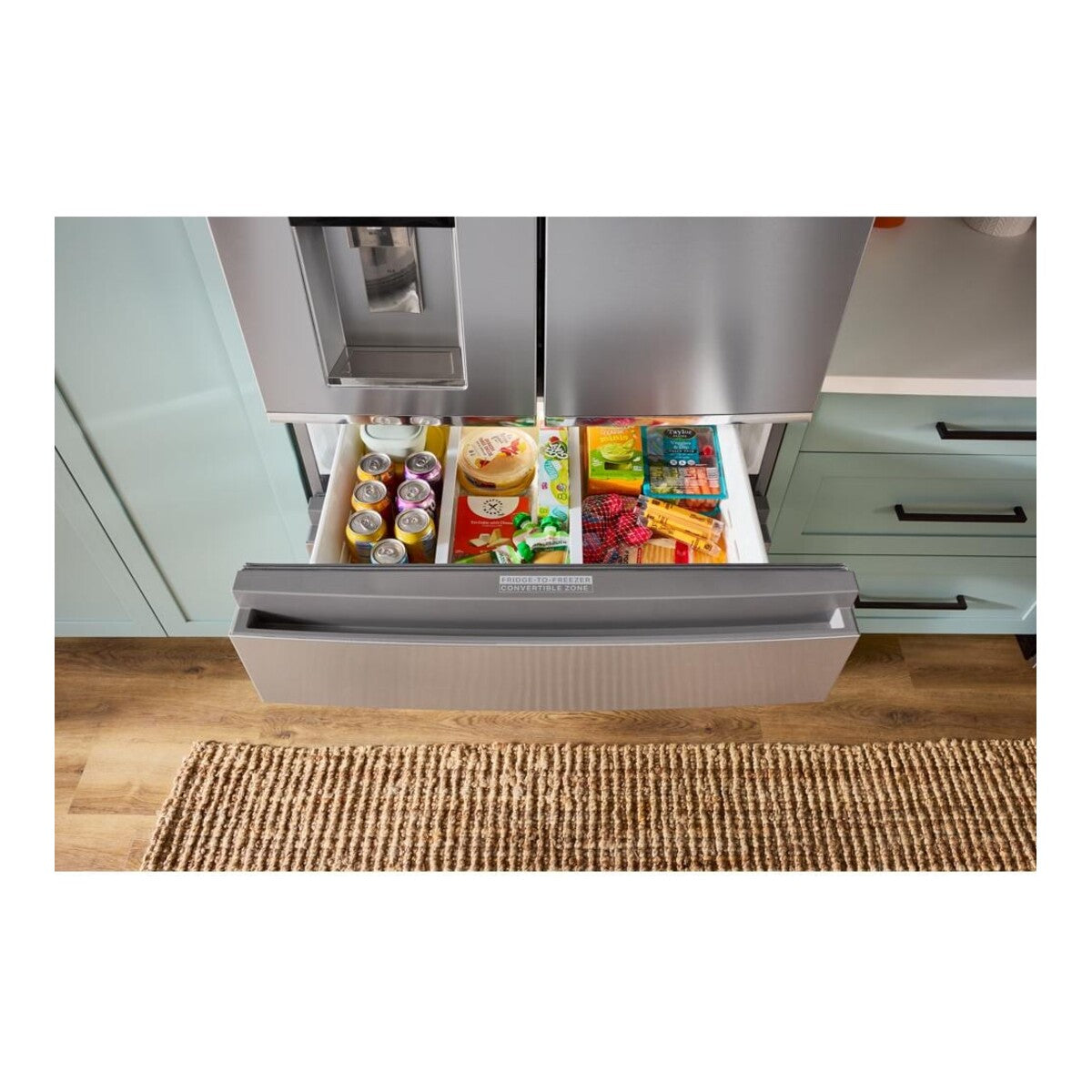 36-inch Wide True Counter Depth 4-Door French Door Refrigerator - 22 cu. ft.