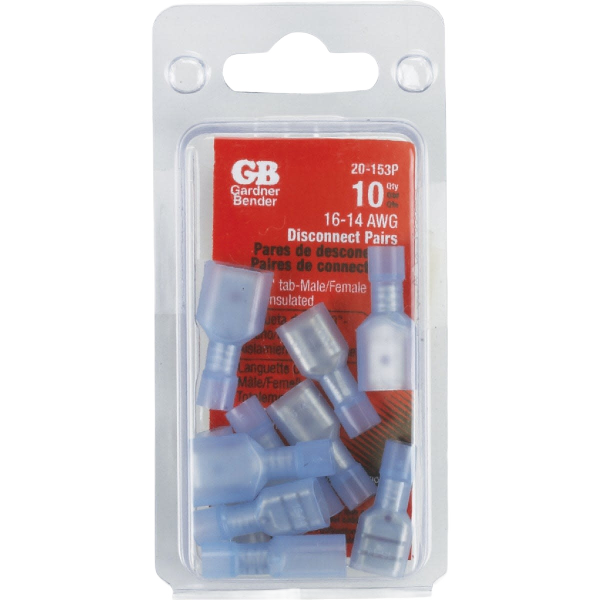 Blue insulated male and female bullet connector pairs for electrical wiring, suitable for home improvement projects under $50 collections