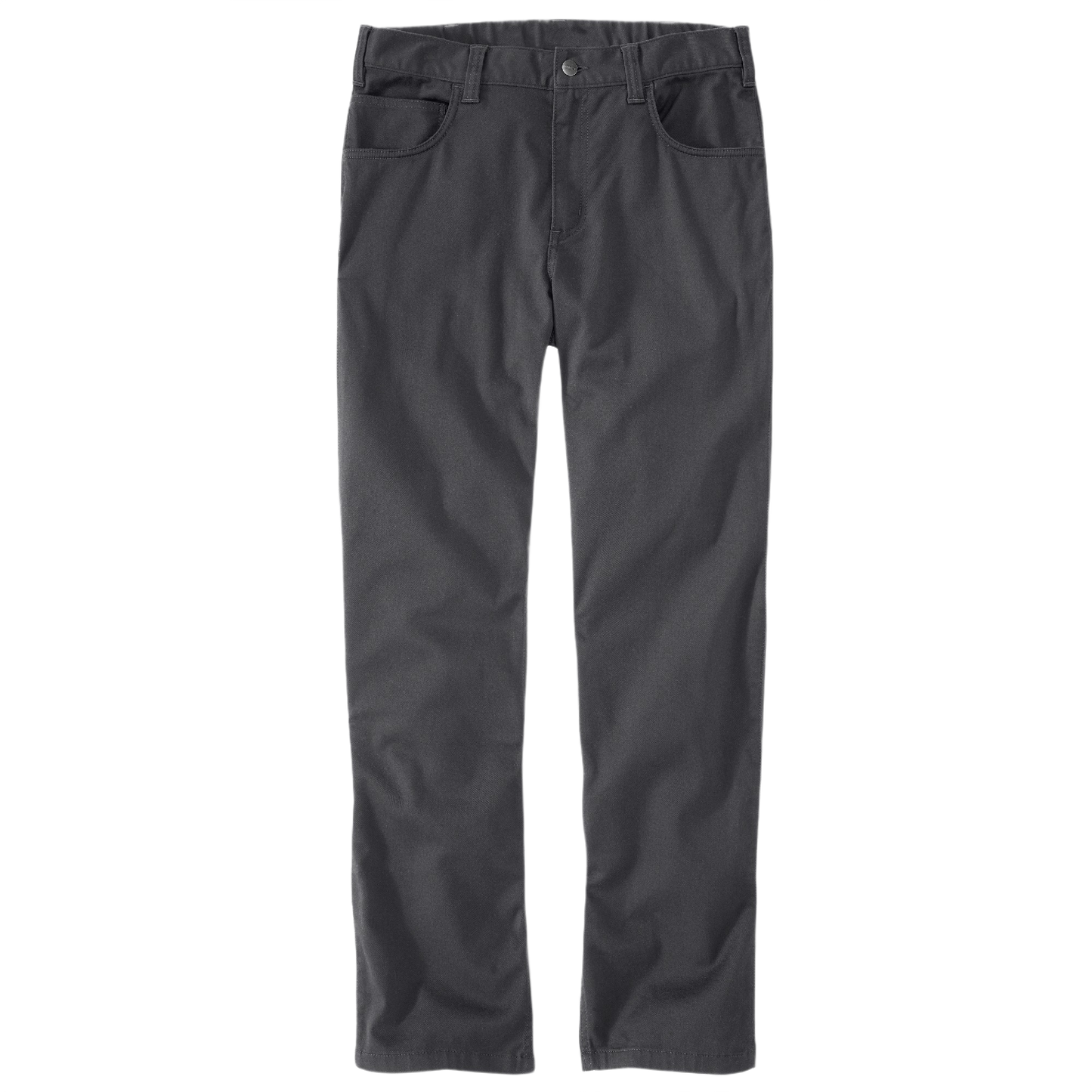 Men's relaxed fit pants in shadow gray with durable stretch twill for everyday workwear under $100 collections