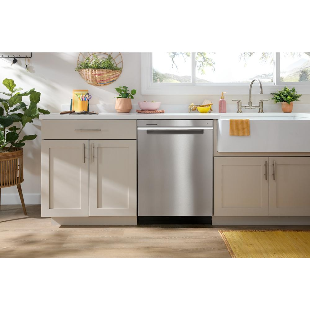 24” Stainless Steel Dishwasher with AI Intelligent Wash - 47 dBA