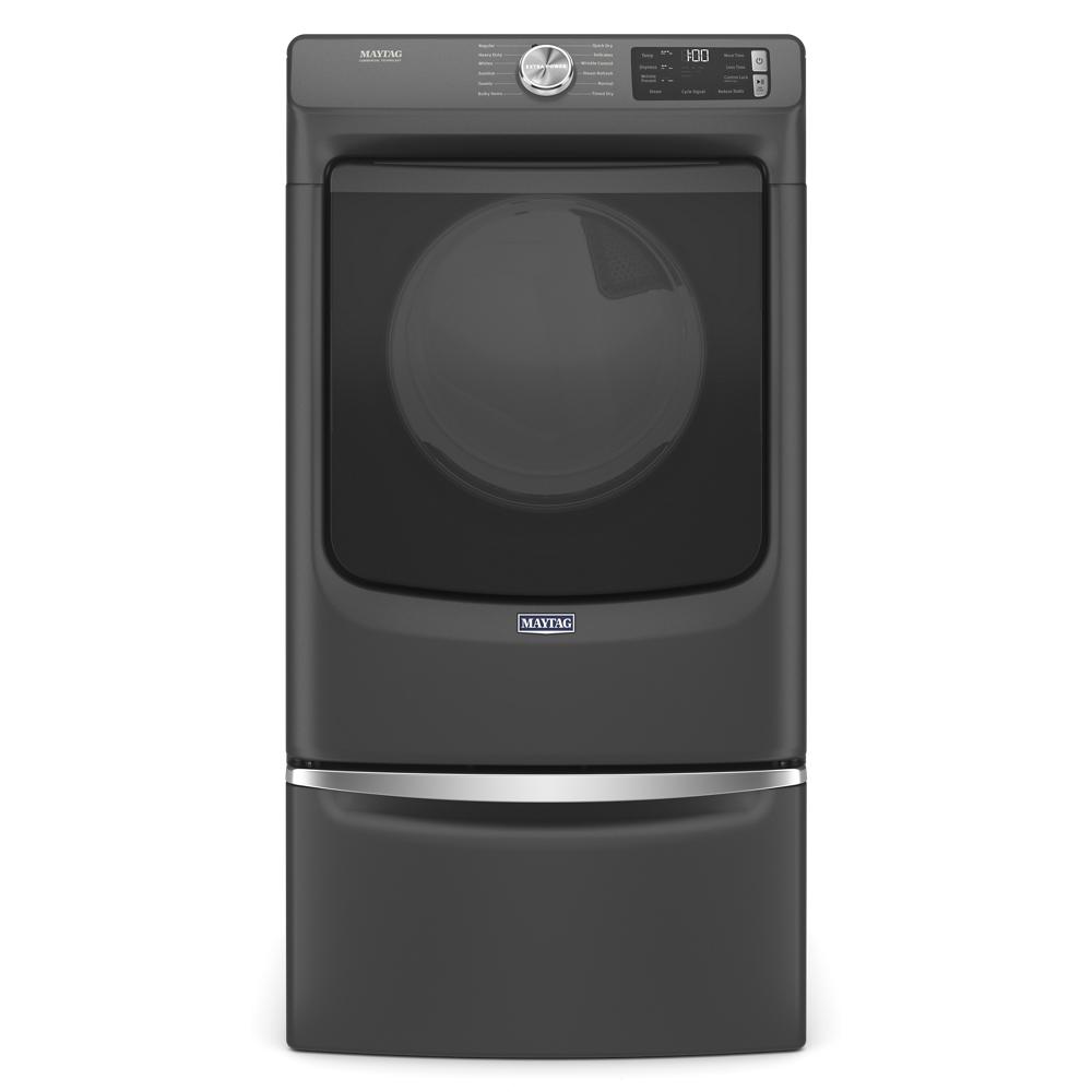 Matte black front load washer with digital controls and large capacity in washers and appliances collections