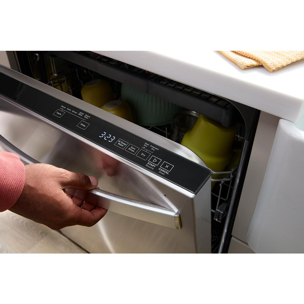 24” Stainless Steel Dishwasher with AI Intelligent Wash - 47 dBA